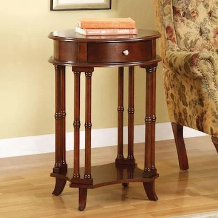 Oval Accent Side Table